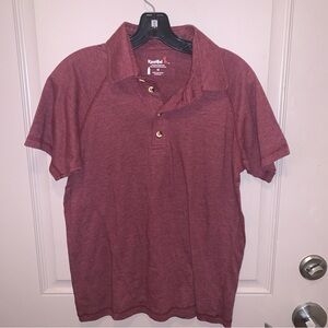 Kastfel Men’s Burgundy Polo Size M